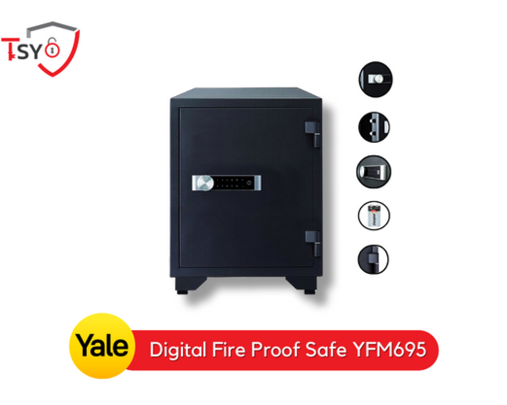 Digital FIRE PROOF SAFE  – YFM695