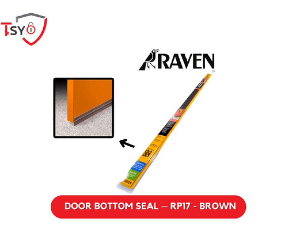 DOOR BOTTOM SEAL – RP17 – BROWN