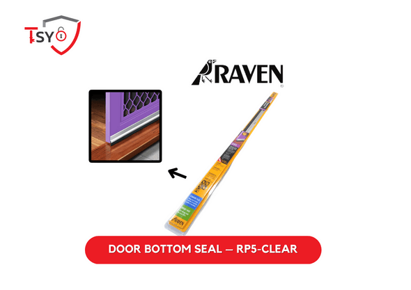DOOR BOTTOM SEAL – RP5-CLEAR - TSY Lock