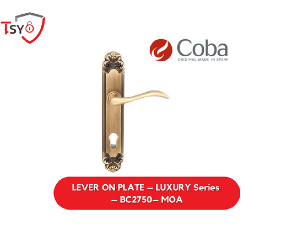Coba – Lever on Plate – Luxury Series – BC2750– MOA