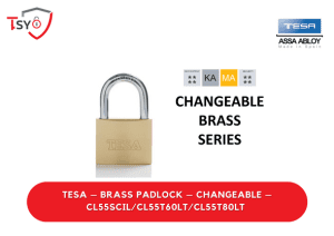 Tesa Brass Padlock (CL55SCIL/CL55T60LT/CL55T80LT) - TSY Locksmith Selangor & Kuala Lumpur