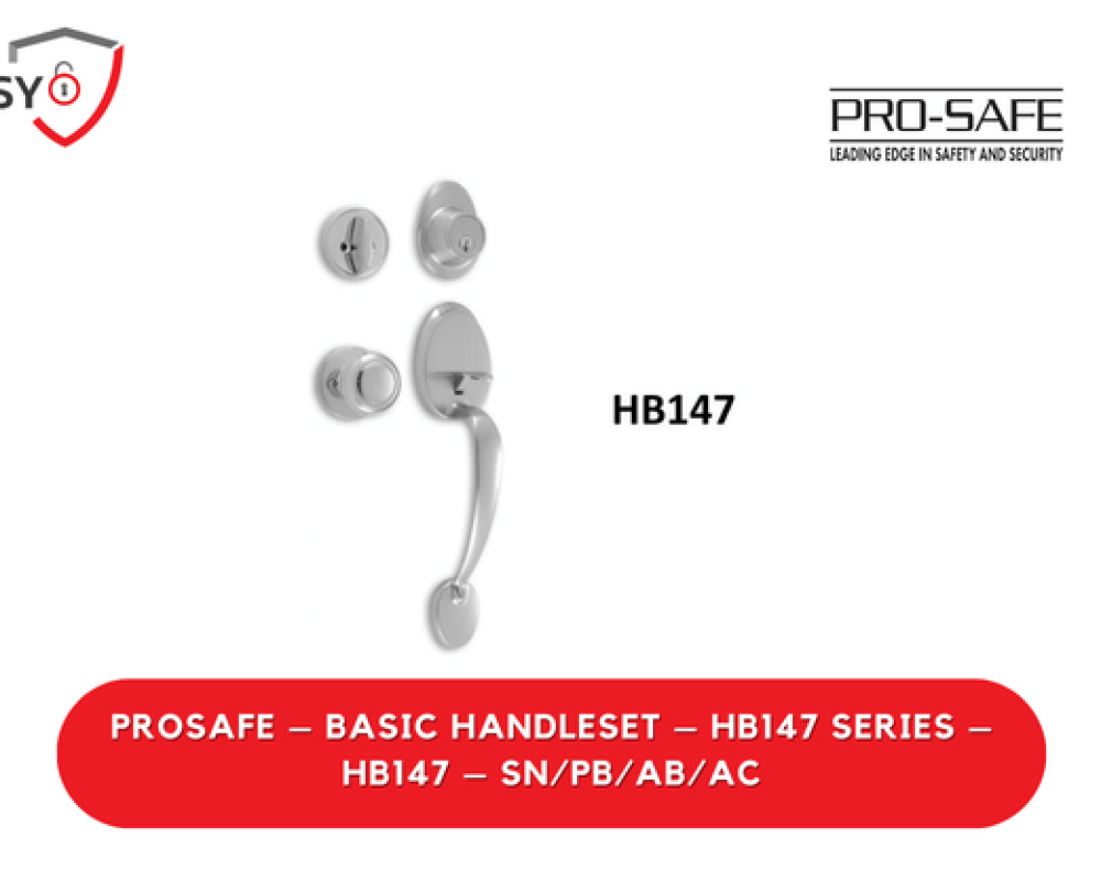 Prosafe – Basic Handleset – Hb147 Series – HB147 – SN/PB/AB/AC