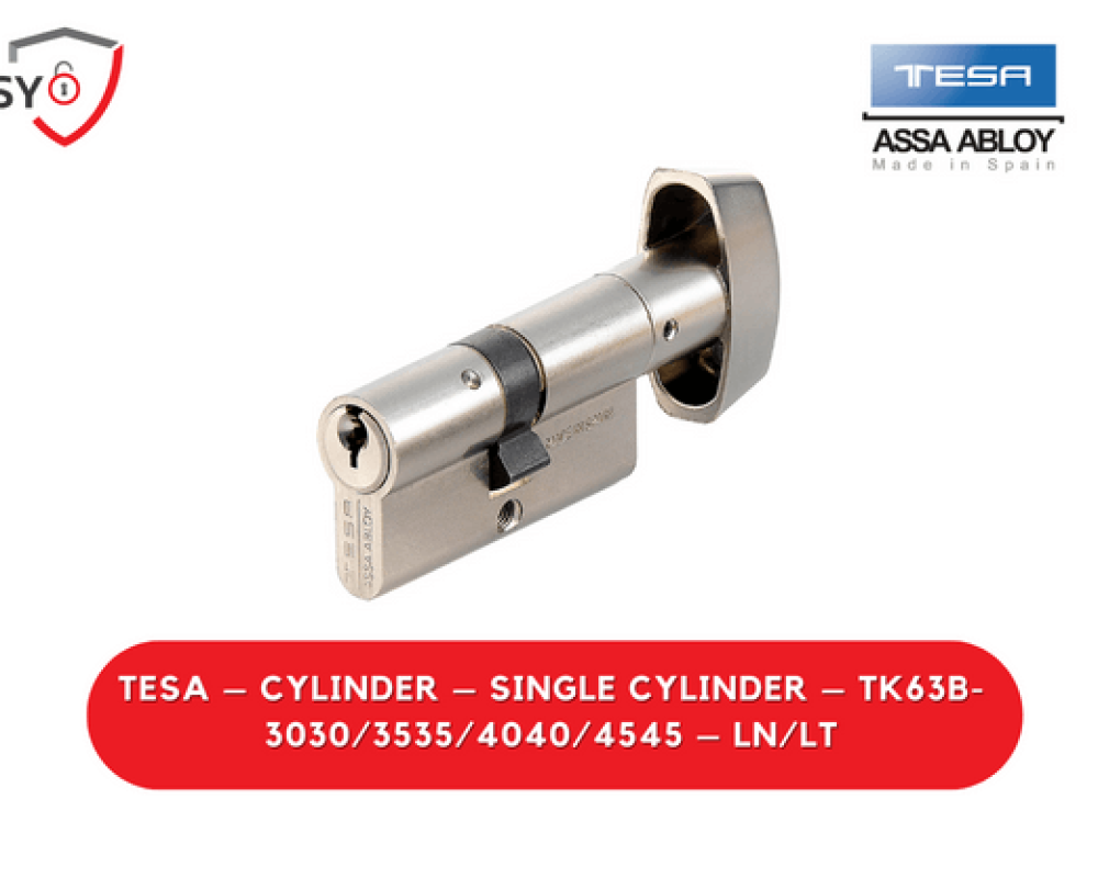 Tesa – Cylinder – Single Cylinder – TK63B-3030/3535/4040/4545 – LN/LT