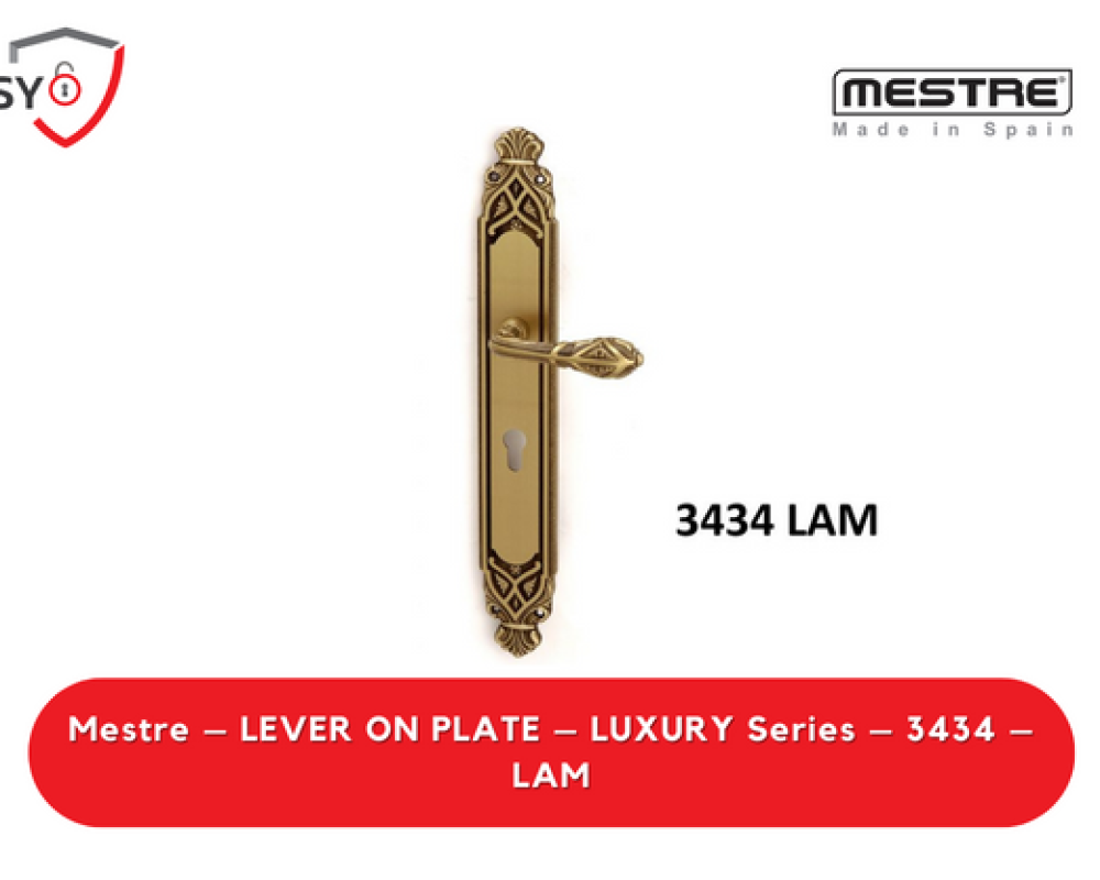 Mestre – Lever On Plate – Luxury Series – 3434 – POX/LAM