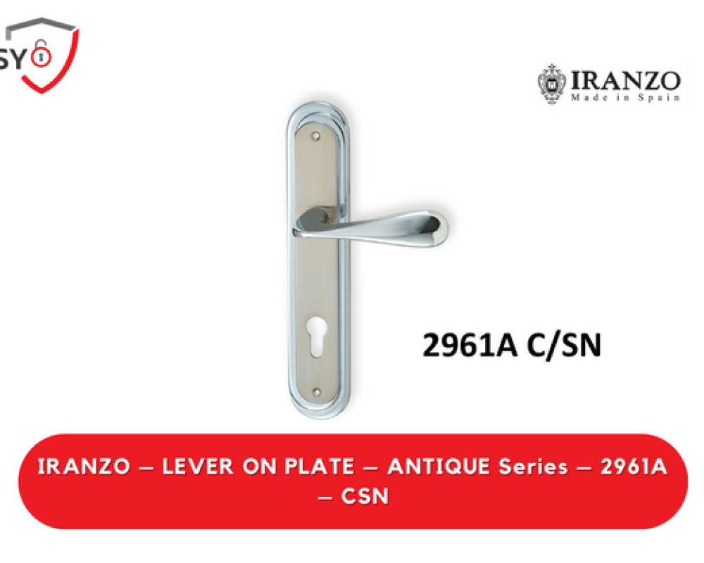 Iranzo – Lever On Plate – Antique Series – 2961A – CSN