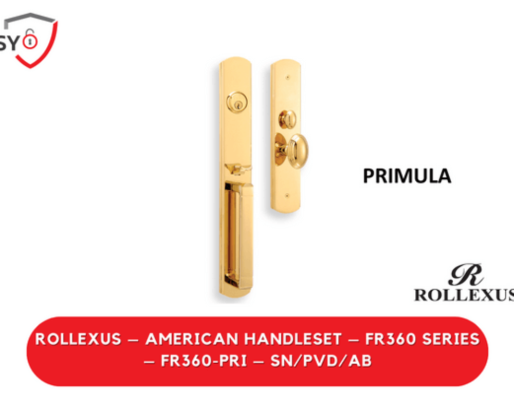 Rollexus – American Handleset – FR360 SERIES – FR360-PRI – SN/PVD/AB