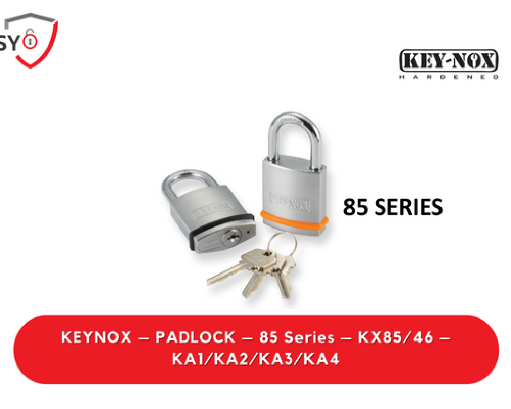 Keynox – Padlock – 85 Series – KX85/46 – KA1/KA2/KA3/KA4