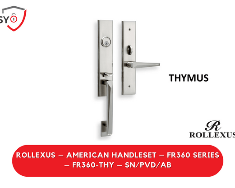 Rollexus – American Handleset – FR360 SERIES – FR360-THY – SN/PVD/AB