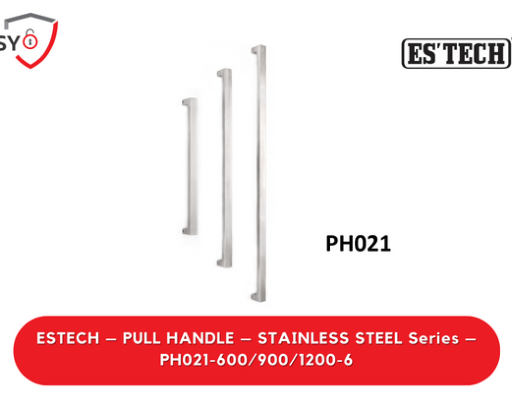 Estech – Pull Handle – Stainless Steel Series – PH021-600/900/1200-6