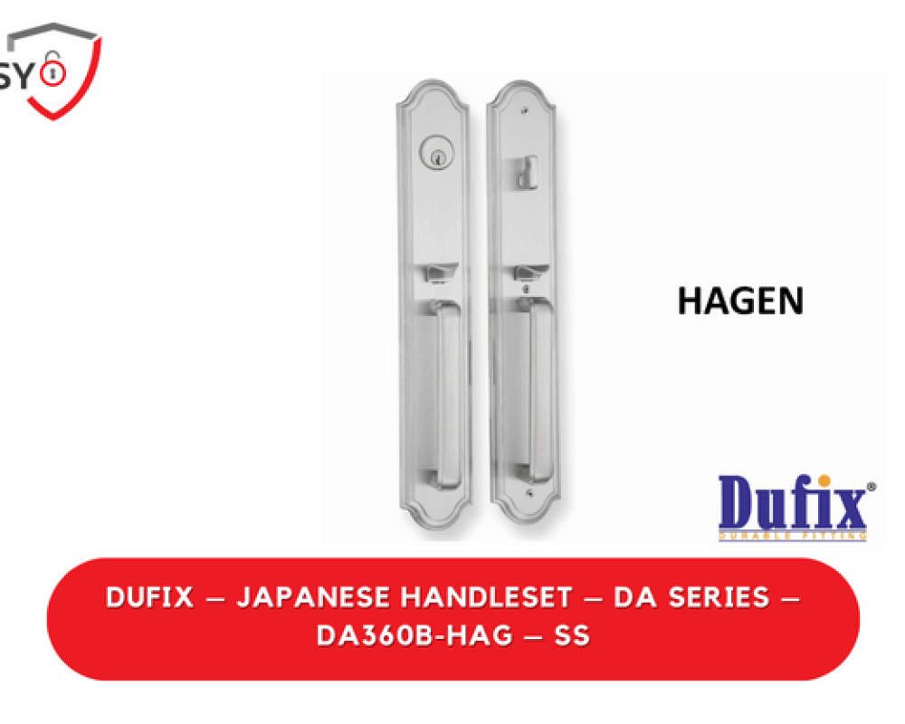Dufix – Japanese Handleset – Da Series – DA360B-HAG – SS
