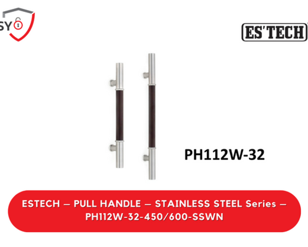 Estech – Pull Handle – Stainless Steel Series – PH112W-32-450/600-SSWN