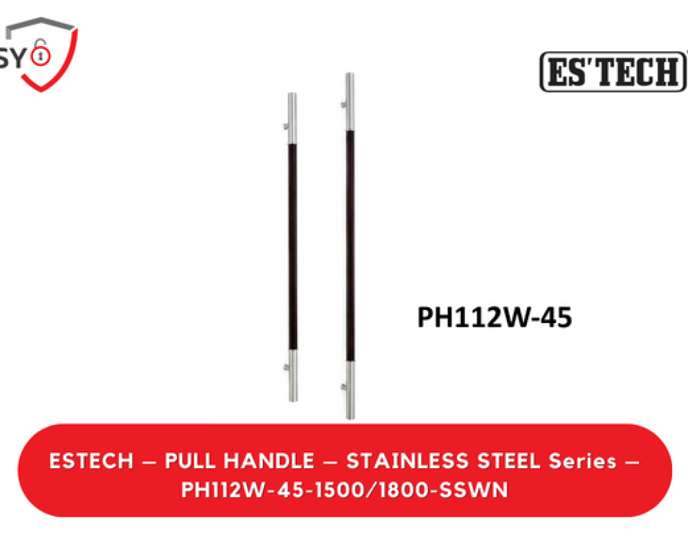 Estech – Pull Handle – Stainless Steel Series – PH112W-45-1500/1800-SSWN