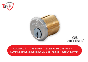 Rollexus Cylinder (S291/S321/S351/S421/S451/S481-SN/AB/PVD) - TSY Locksmith Selangor & Kuala Lumpur